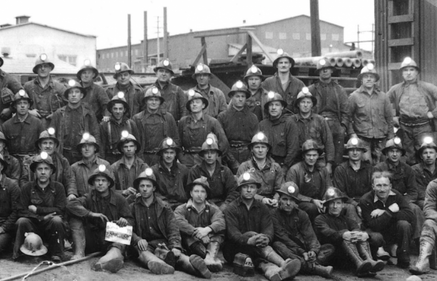 smelting plant in 1930